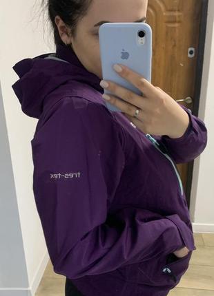 Вітровка куртка жіноча trespass фіолетова непромокаюча