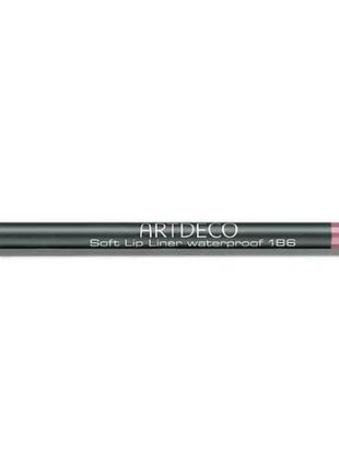 Карандаш для губ artdeco soft lip liner waterproof 186 - cute peonies