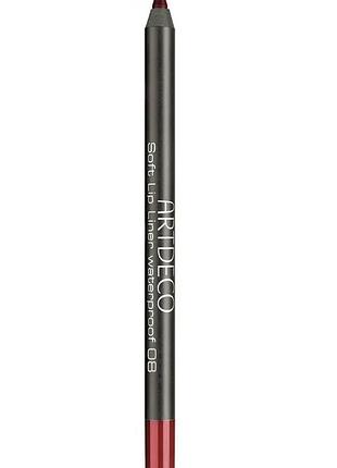 Карандаш для губ artdeco soft lip liner waterproof 186 - cute peonies