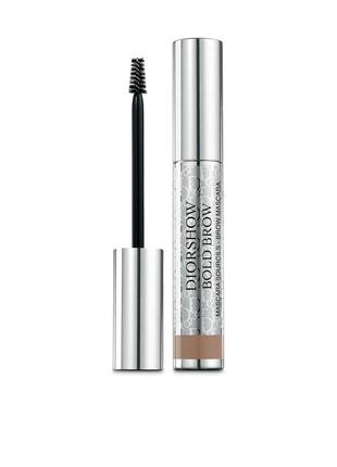 Тушь для бровей dior diorshow bold brow 011 - light (светлый), тестер3 фото