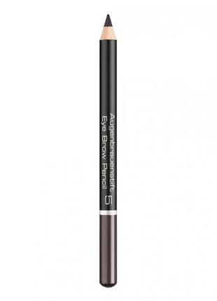 Карандаш для бровей artdeco eye brow pencil 05 - dark grey1 фото