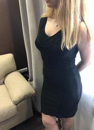 Платье бандаж коктейльное (бандажное) zara