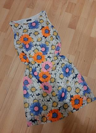 Яскраве легке плаття трапеція