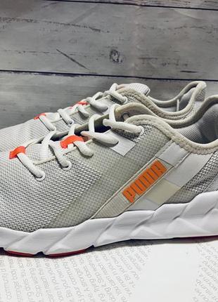 Легкие беговые кроссовки puma weave xt оригинал 192611-09, для тренировок белые р393 фото