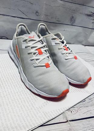 Легкие беговые кроссовки puma weave xt оригинал 192611-09, для тренировок белые р39