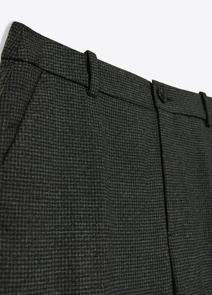 Zara новые с бирками брюки в клетку6 фото