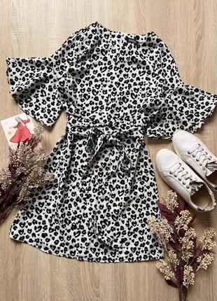 Міні плаття в леопардовий принт
