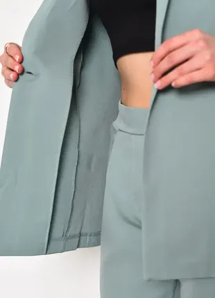 Брючный костюм-двойка / классический пиджак и брюки4 фото