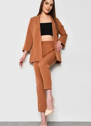 Брючный костюм-двойка / классический пиджак и брюки