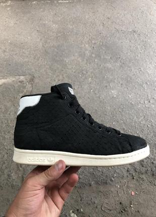 Высокие кроссовки adidas stan smith
