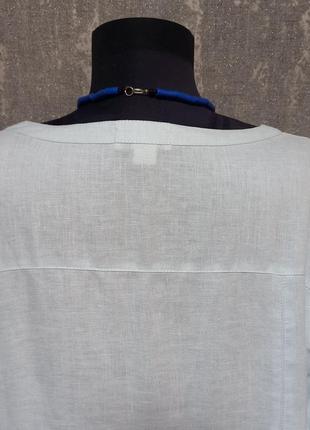 Блуза , сорочка,туніка,жакет лляний 100% льон бренд monsoon стильний ,легкий,літній.8 фото
