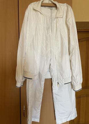 Белый спортивный костюм adidas, оригинал