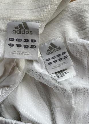 Белый спортивный костюм adidas, оригинал8 фото