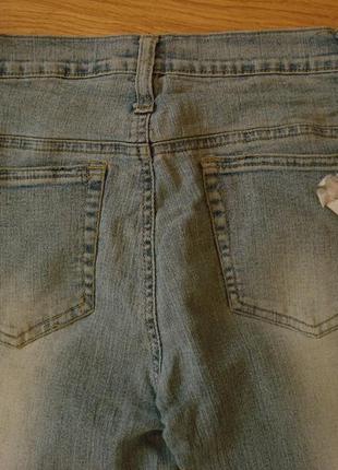 Укороченные джинсы капри2 фото