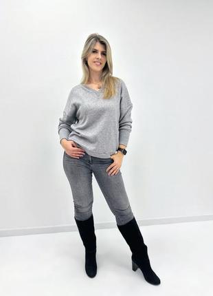 Женский пуловер из ангоры "lamia"
+ большие размеры5 фото