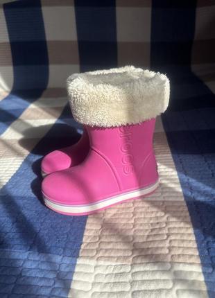 Резиновые сапоги crocs
