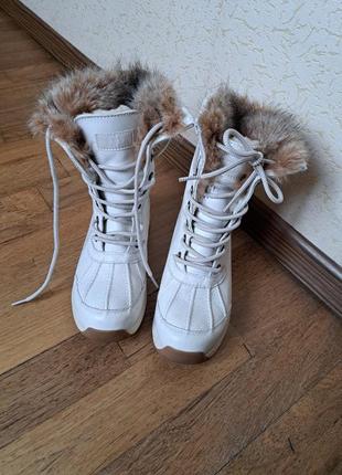 Зимние ботинки натуральная кожа ugg9 фото