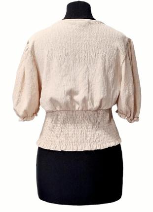 Классная красивая стильная короткая укороченная блузка блуза топ кроп-топ4 фото