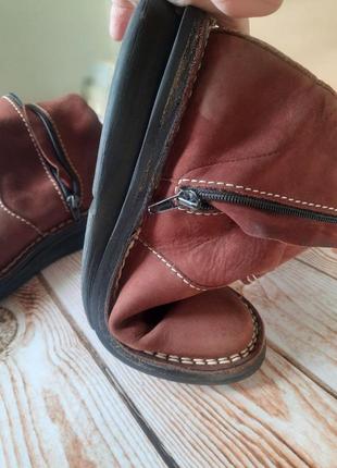 Barefoot сапоги, деми кожаные бренд arche. оригинал. 39р4 фото