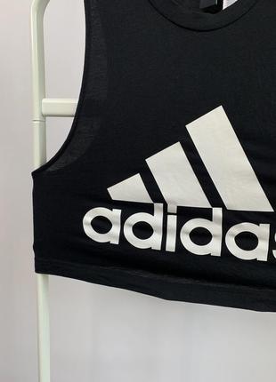 Оригинальный топик топ футболка майка adidas из новых коллекций3 фото