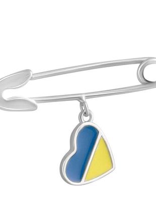 Срібна підвіска високої якості з ємаллю (2136996)