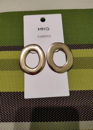 Серьги. mango. 4
