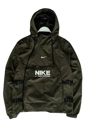 Чоловіча плащівка nike puffs raincoat khaki.