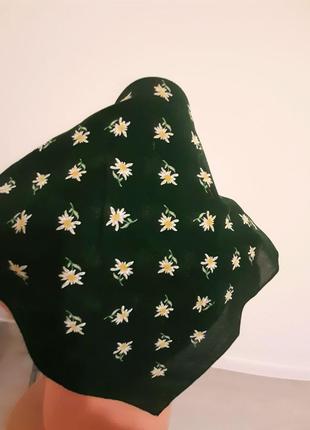 Хустка смарагдова belvedere 100% cotton