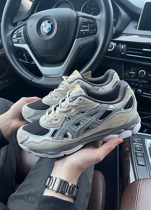 Кроссовки "asics" gel nyc grey