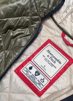 Abercrombie & fitch  стеганая куртка с капюшоном /9445/2 фото