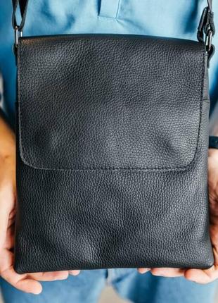 Стильна чоловіча шкіряна сумка через плече каплан flash up плечова шкіряна сумка для чоловіків8 фото