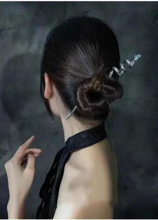 Шикарна китайська паличка для волосся змія9 фото