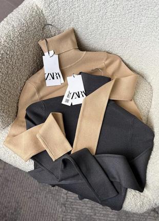 Базовый гольф в рубчик zara2 фото