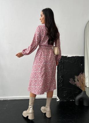 Невероятно нежное платье с цветочным принтом, сарафан, платье, платье6 фото