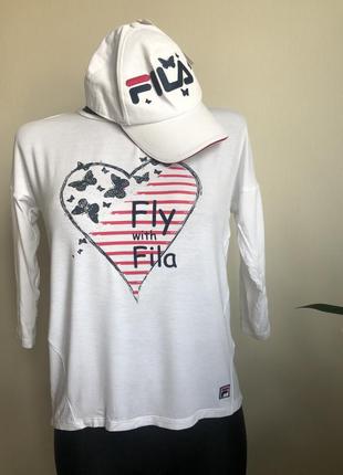 Футболку с длинным рукавом  fila p.158 xs оригинал4 фото