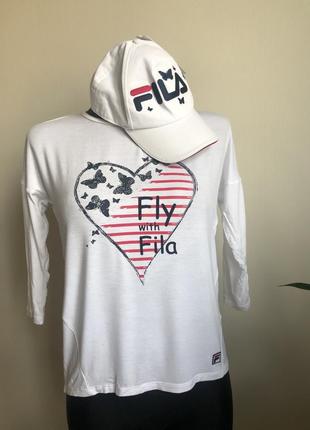 Футболку с длинным рукавом  fila p.158 xs оригинал5 фото