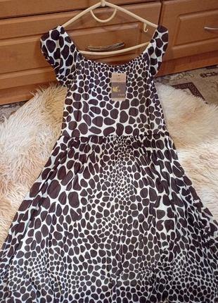 Сукня леопардовий принт2 фото