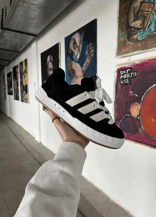 Кроссовки adidas adimatic black/white