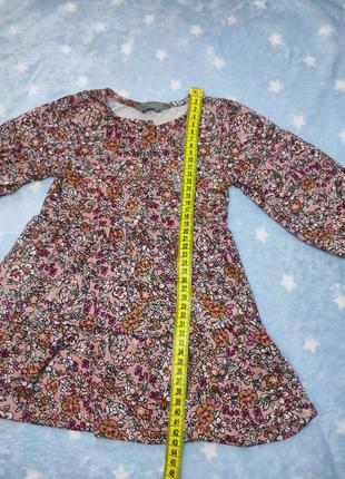 Сукня з довгими рукавами 9-12 місяців4 фото