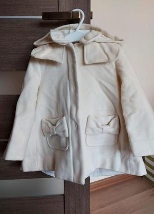 Шерстяное пальто lapin house 3 года люксовый бренд