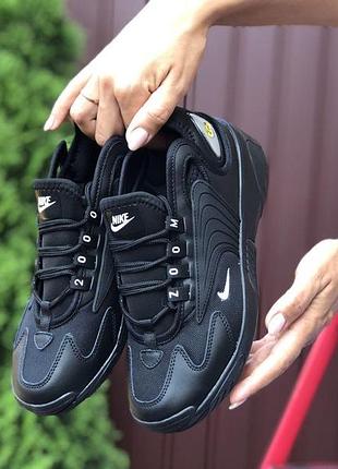 Р.38 кроссовки nike zoom 2k (черные) ks 9729