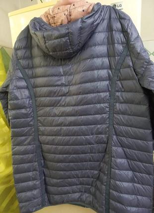 Курточка пальтовесна -осень пух-перо жен.50-52next вьетнам10 фото