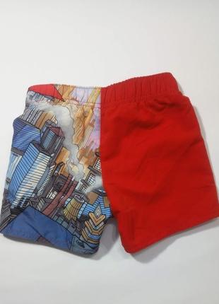 Пляжные шорты мальчику супермен, 2-3 года2 фото
