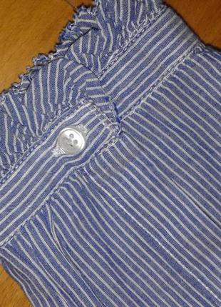 Новая фирменная стильная хлопковая блуза/рубашка от marks&spenser 12  р.4 фото