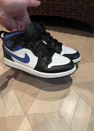 Nike jordan кроссовки кожаные оригинал8 фото