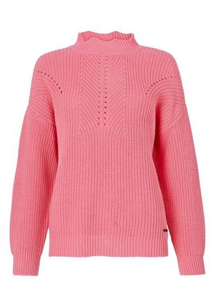 Стильный розовый джемпер свитер nümph6 фото
