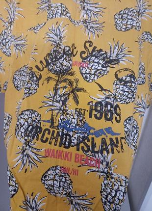 Рубашка с ананасами5 фото