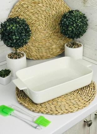 Форма керамічна для випікання . / форма для запіканнянабір керамічних форм 3 шт + подарунок 🎁