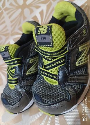 Детские кроссовки new balance 689 на липучке