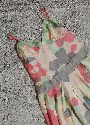 Шовковий сарафан, плаття шовкове, oasis3 фото